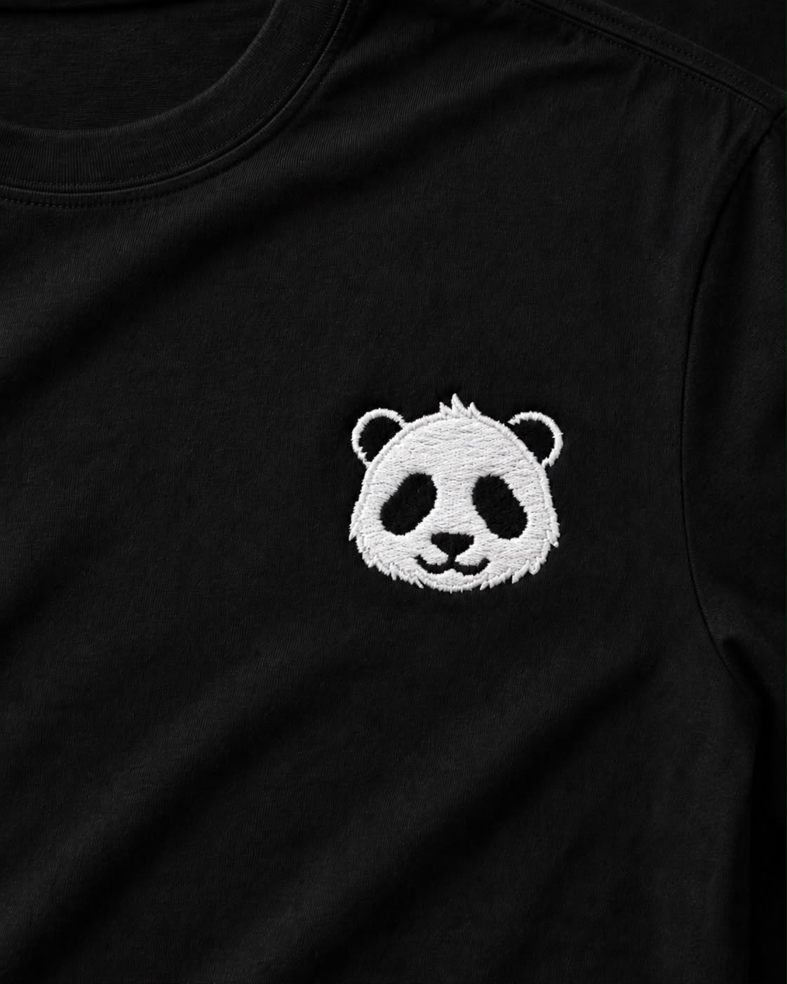 LAX PANDA Embroidered Long Sleeve Tee