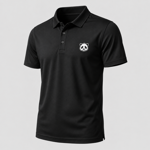 LAX Panda Stretch Performance Polo